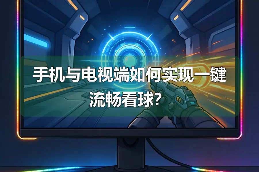 手机与电视端如何实现一键流畅看球？